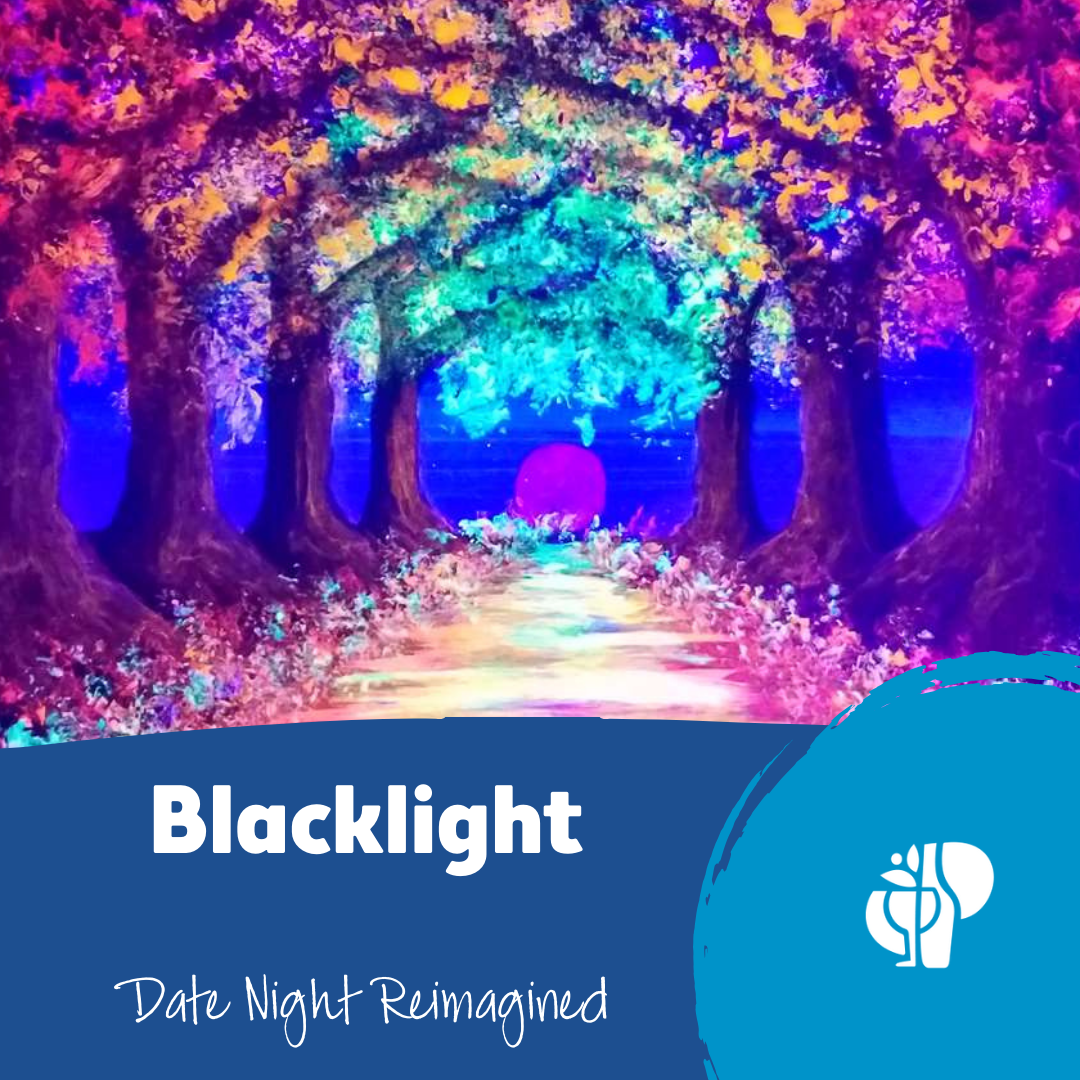 Autumn is Aglow Blacklight